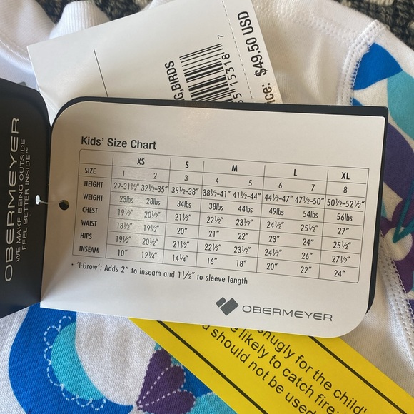 Kids Obermeyer Base Set Long Underwear (NWT) - Picture 5 of 5